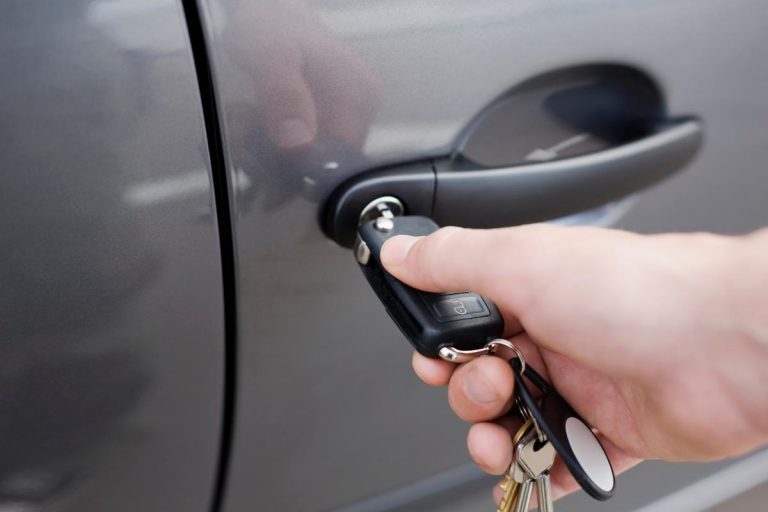 how to unlock car in underground parking